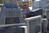 About 10 tonnes of televisions and computers are being handed in each day.
