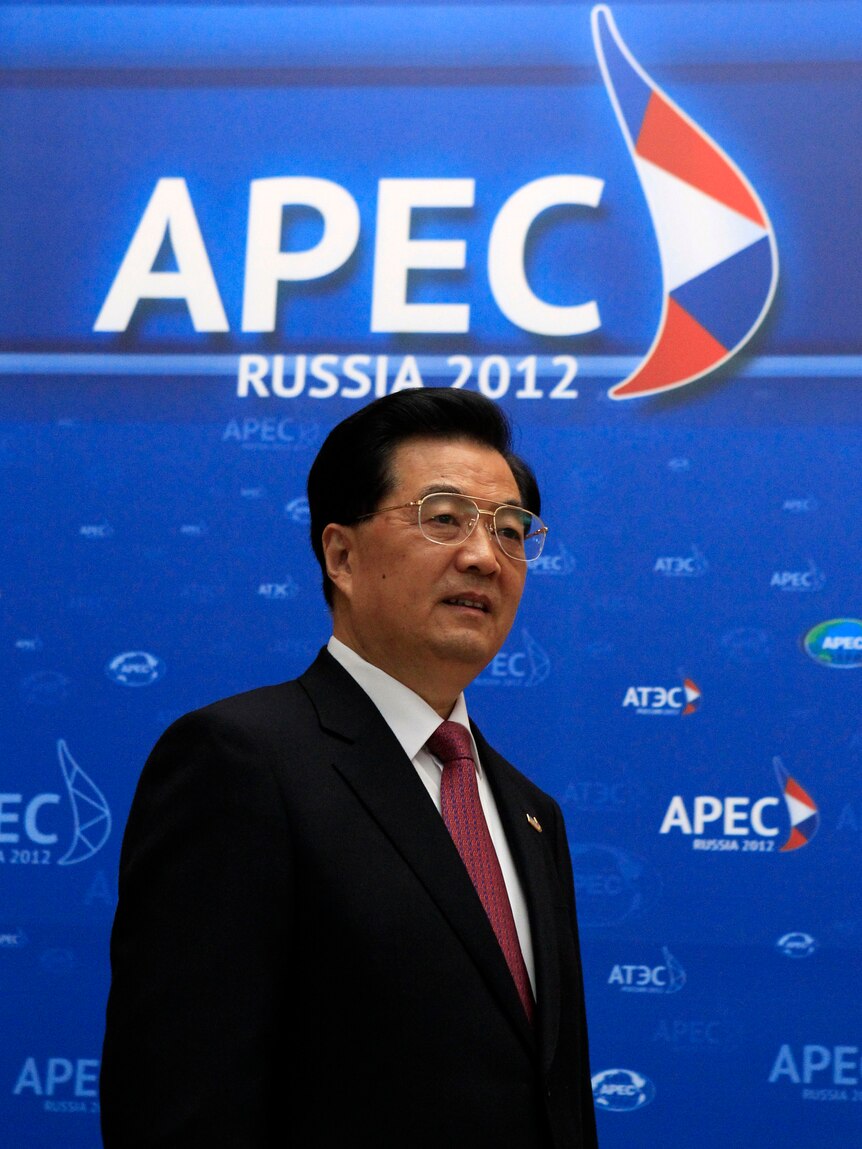 Chinese President Hu Jintao attends APEC