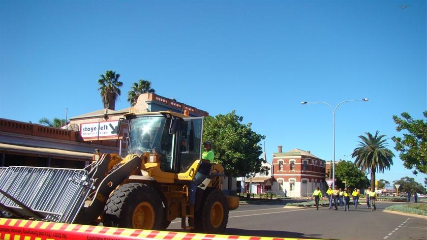 Parts of Boulder's main street remain closed after the magnitude five earthquake that struck the area on Tuesday morning.