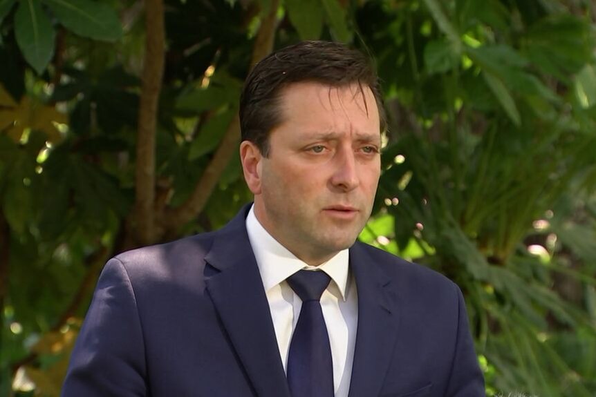 Matthew Guy says he has told Tim Smith not to nominate in next year's election