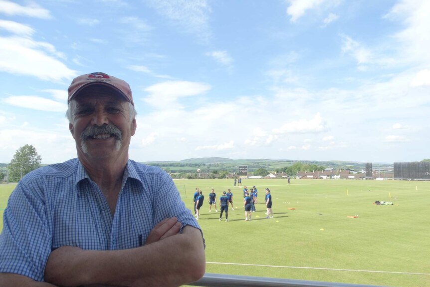 Bready Cricket Club president Bob Rankin at Bready on May 26, 2017.