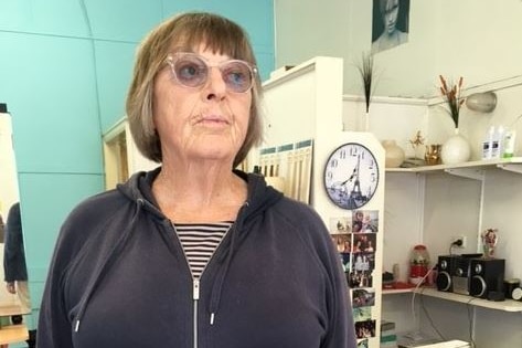 King Island Resident 72 year-old Jill Munro.