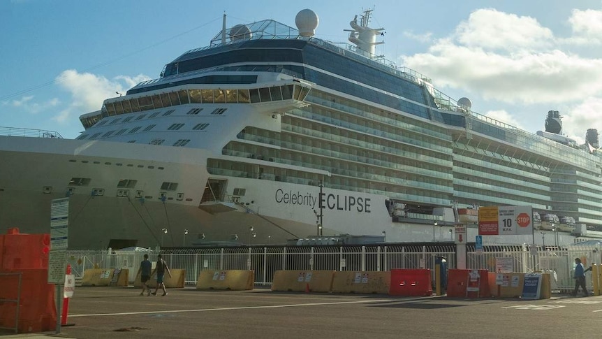 The Celebrity Eclipse cruise ship