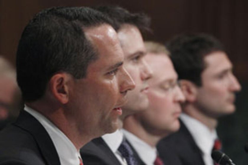 Goldman bosses united in denial - ABC News