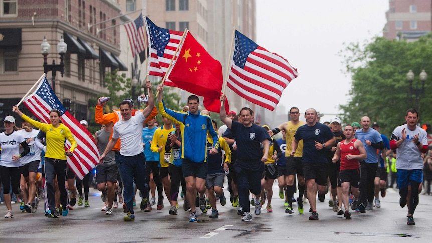 Runners complete final mile of Boston Marathon