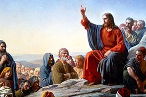 The Sermon On The Mount by Carl Heinrich Bloch