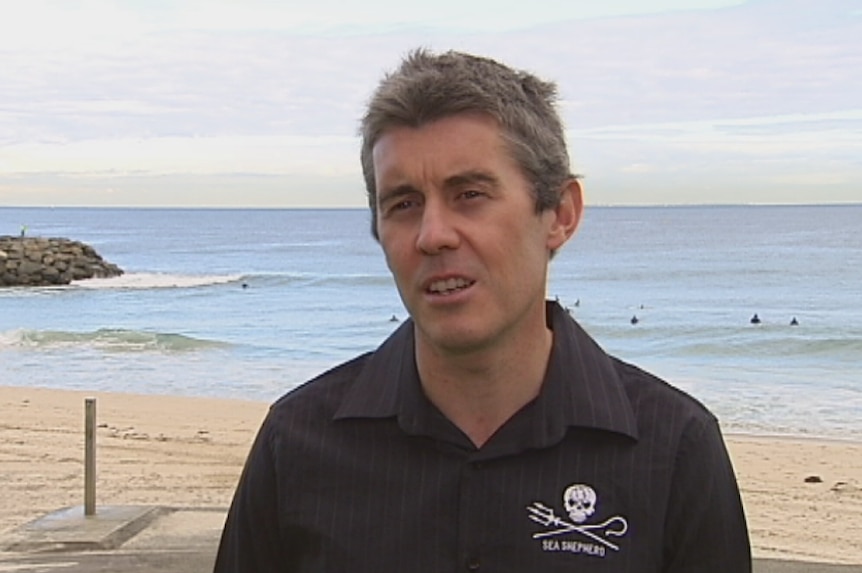Sea Shepherd director Jeff Hansen