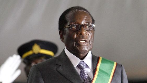 Zimbabwean President Robert Mugabe is sworn in for a sixth term in office in Harare