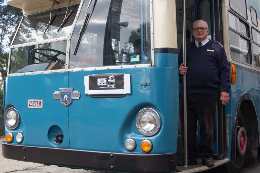 Roy Gould, Sydney Bus Museum volunteer