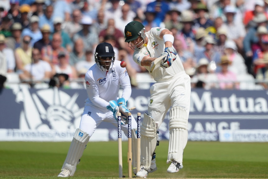 Haddin toppled at Trent Bridge