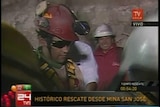 Chilean miner Florencio Avalos