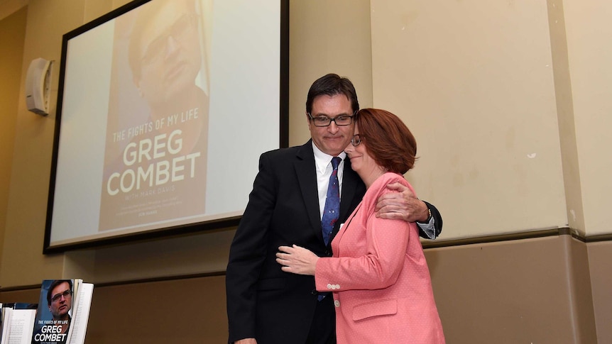 Julia Gillard launches Greg Combet's memoirs