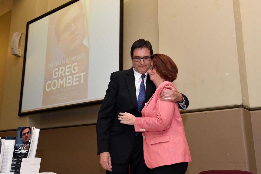Julia Gillard launches Greg Combet's memoirs