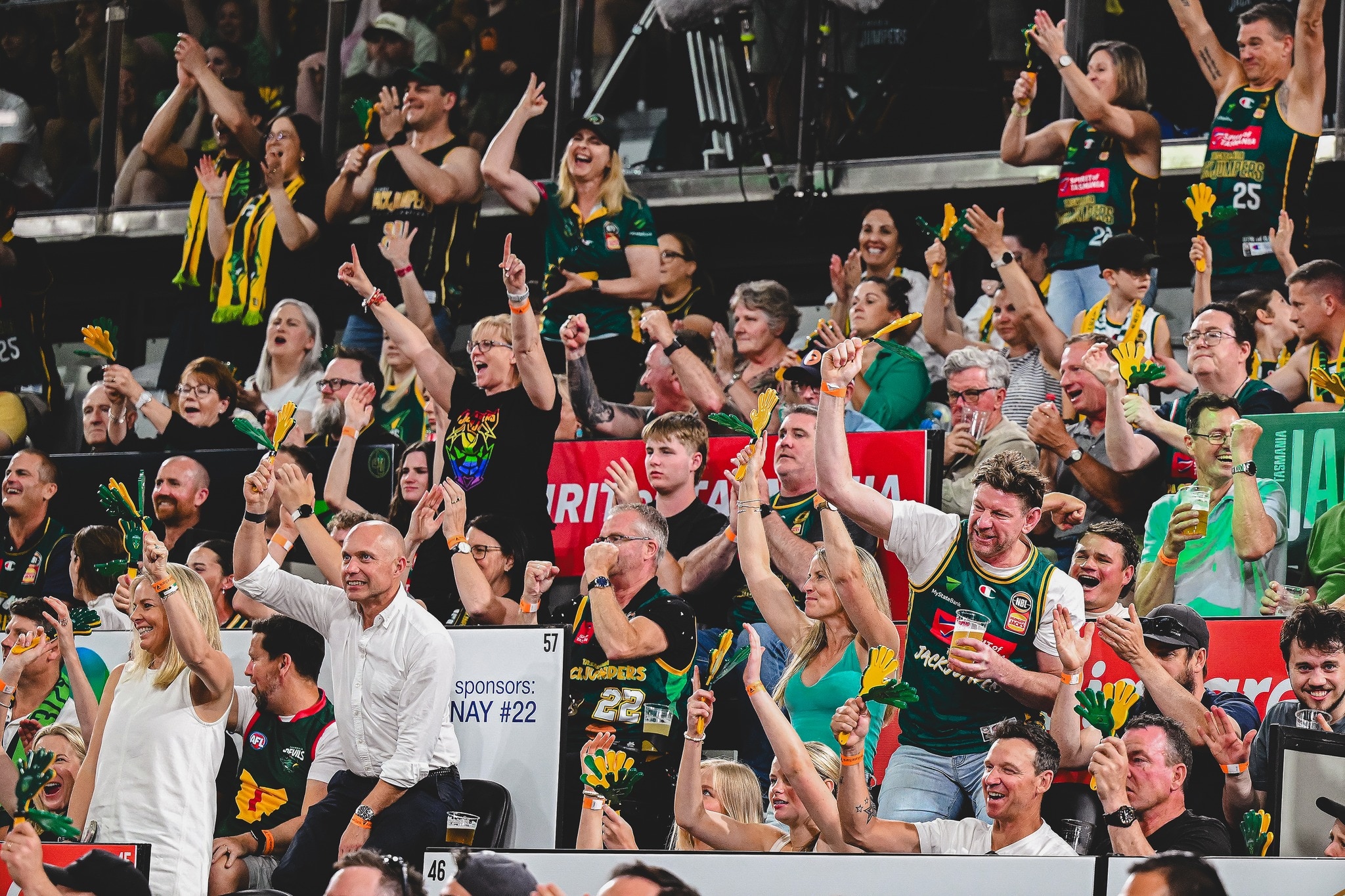 Foto masiva de los Jackjumpers el 7 de noviembre de 2025. 