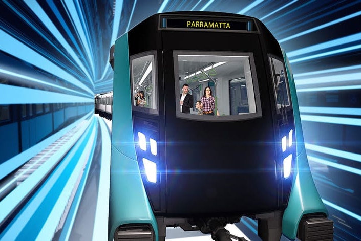 A new underground metro railway line will be built between Parramatta and the Sydney CBD.