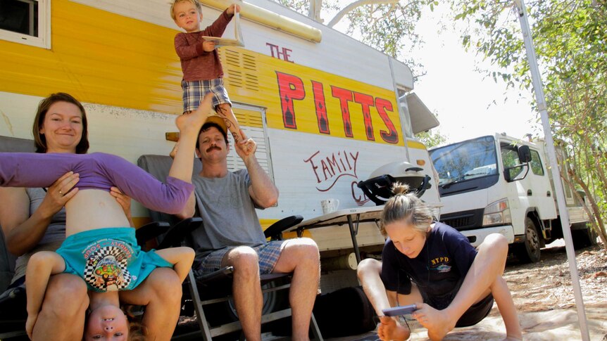 The Pitts Family Circus at home