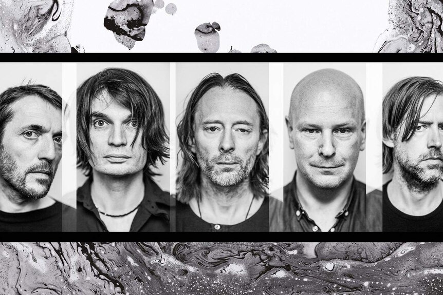 A 2016 Radiohead press shot for A Moon Shaped Pool.
