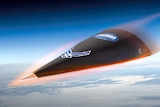 An unmanned Falcon Hypersonic Technology Vehicle