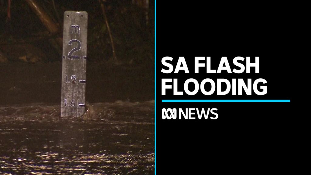 Heavy rains cause flash flooding in parts of South Australia - ABC News
