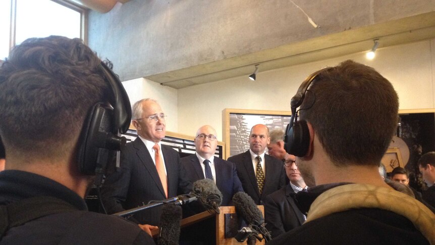 Malcolm Turnbull announces UTAS funding commitment