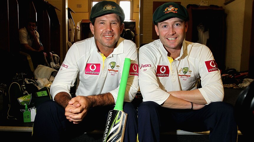 Ponting and Clarke reflect on their tons