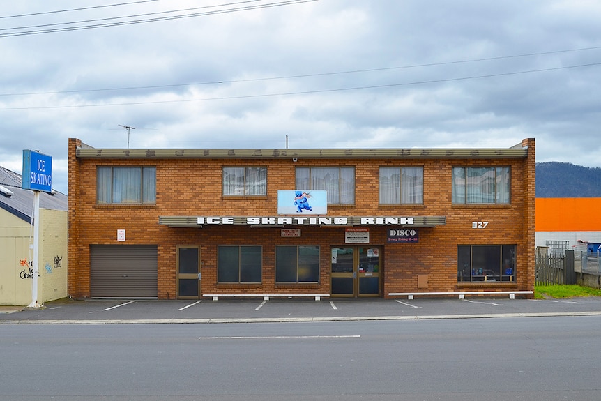 The ice skating rink on Main Road, Glenorchy