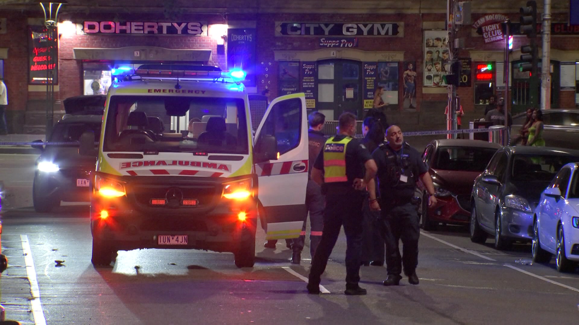 Two injured in alleged machete attack in Melbourne CBD