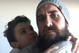 Cleverman creator Ryan Griffen and his son