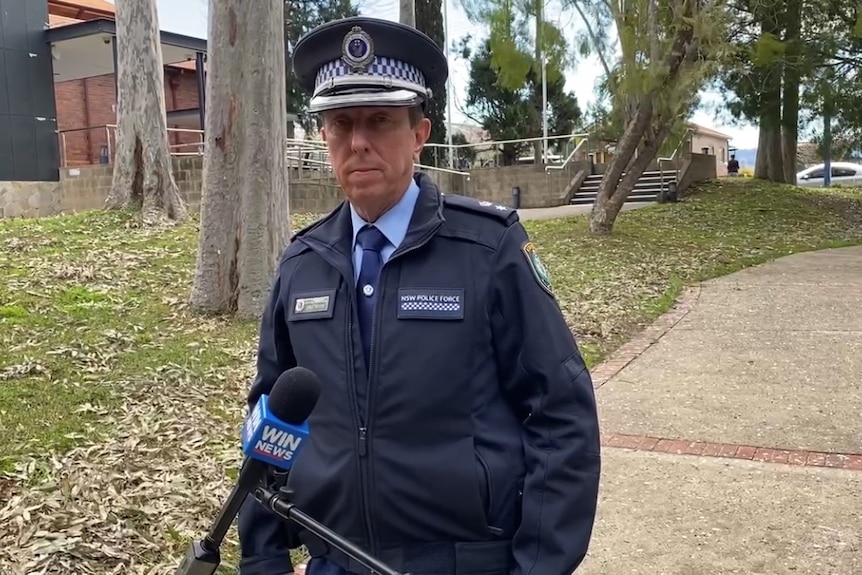 A photo of a police officer.