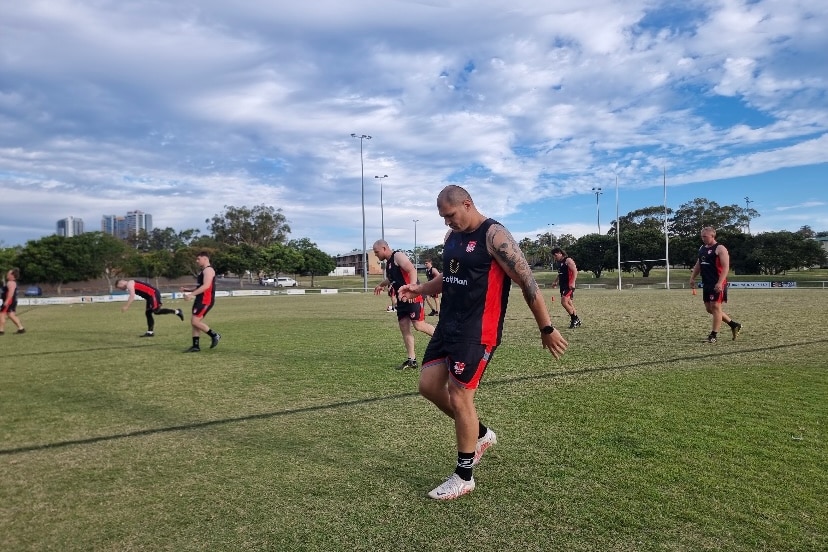 man training rugby league