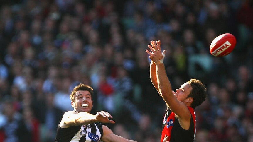 Fighting performance: Essendon went down by 30 points but sent a message with its gutsy display.