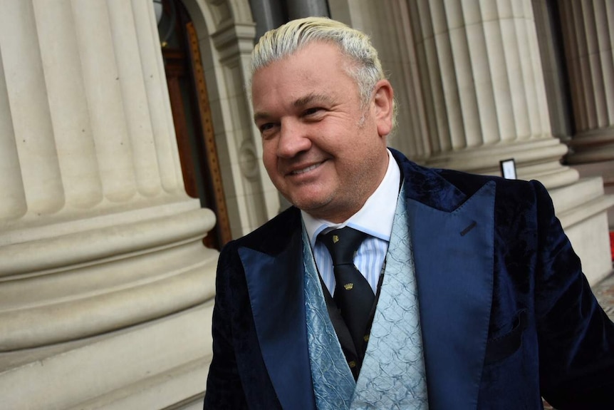 Geelong Mayor Darryn Lyons at Victorian Parliament