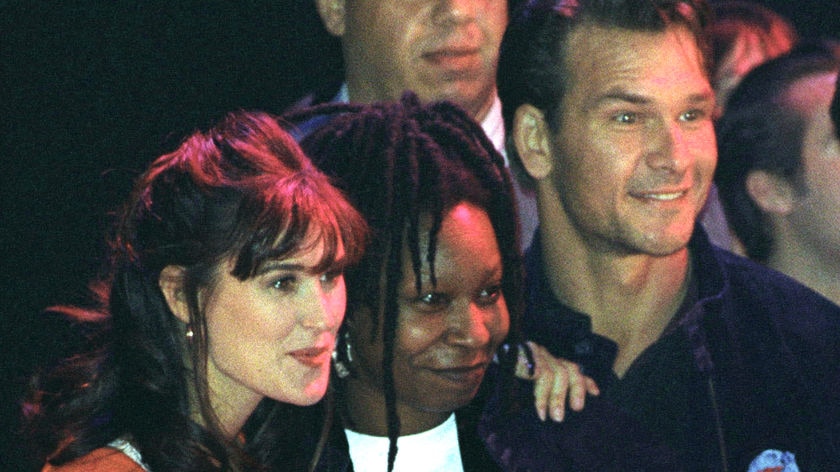 Demi Moore, Whoopi Goldberg, Patrick Swayze