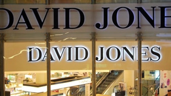 A David Jones store (ABC News: Nic MacBean)
