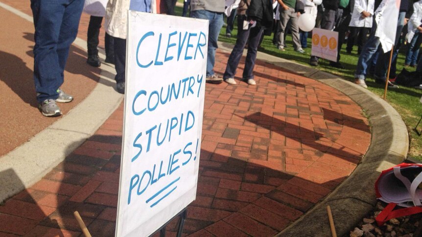 CSIRO protest