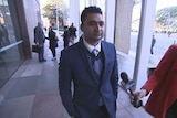 Amarjit Singh walks into the Federal Court.