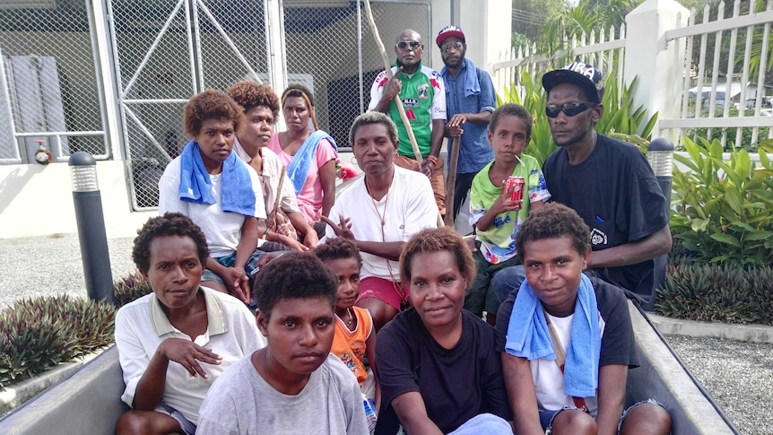 PNG group that survived five weeks at sea