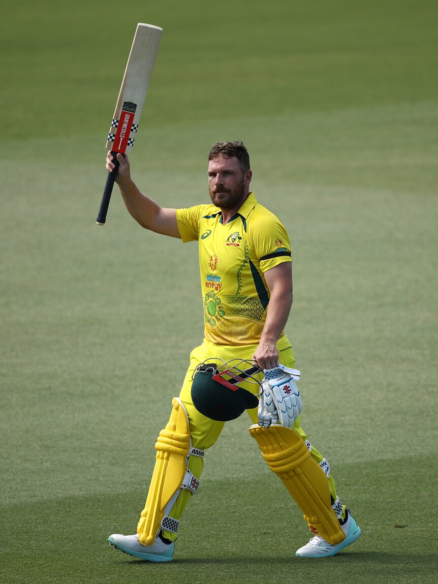 Aaron Finch retires from international cricket with Australian and world records in coloured clothes
