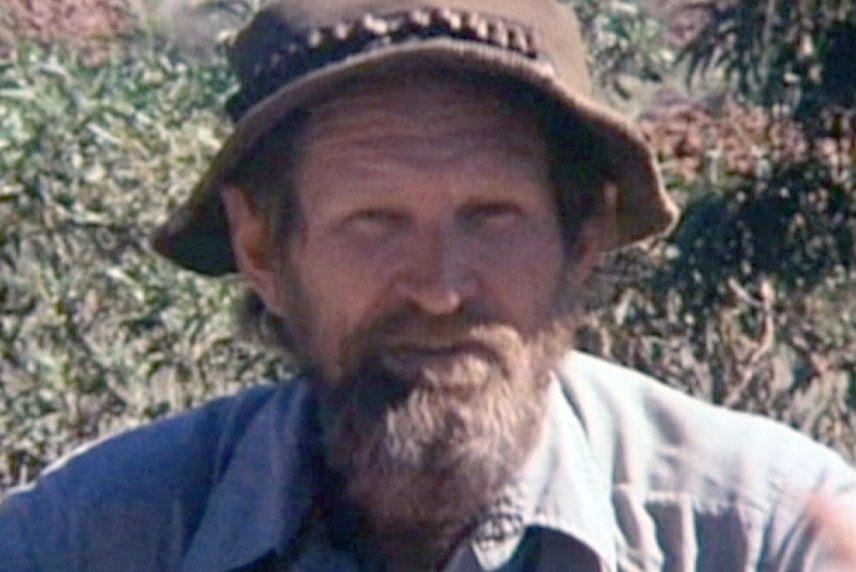 WA conservationist Harry Butler in the wild.