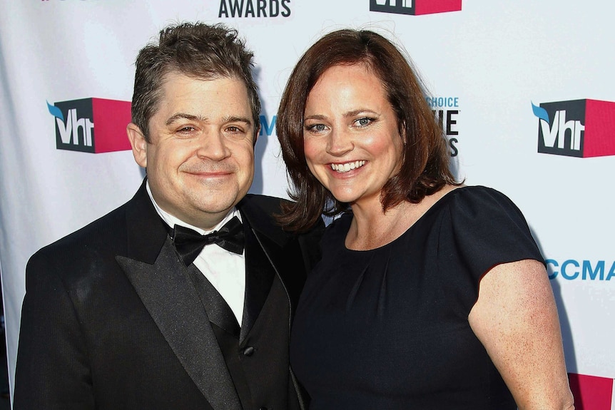 Patton Oswalt and Michelle McNamara