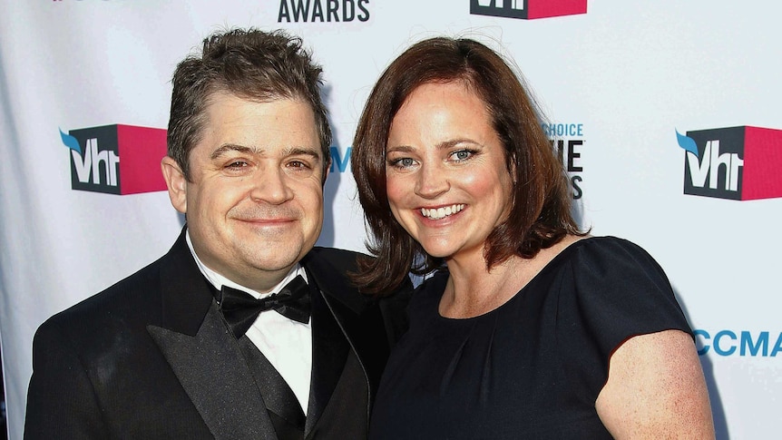 Patton Oswalt and Michelle McNamara