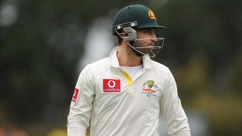 Phillip Hughes file photo