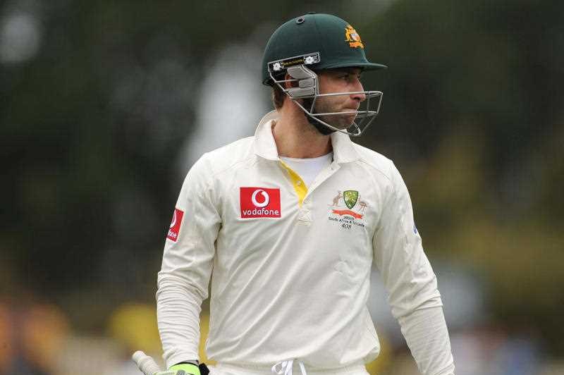 Phillip Hughes file photo