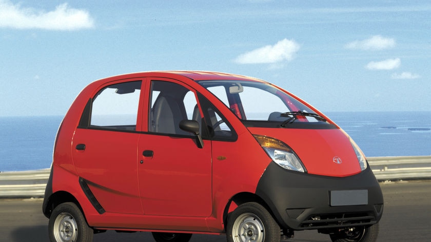 Tata's newly launched Nano car