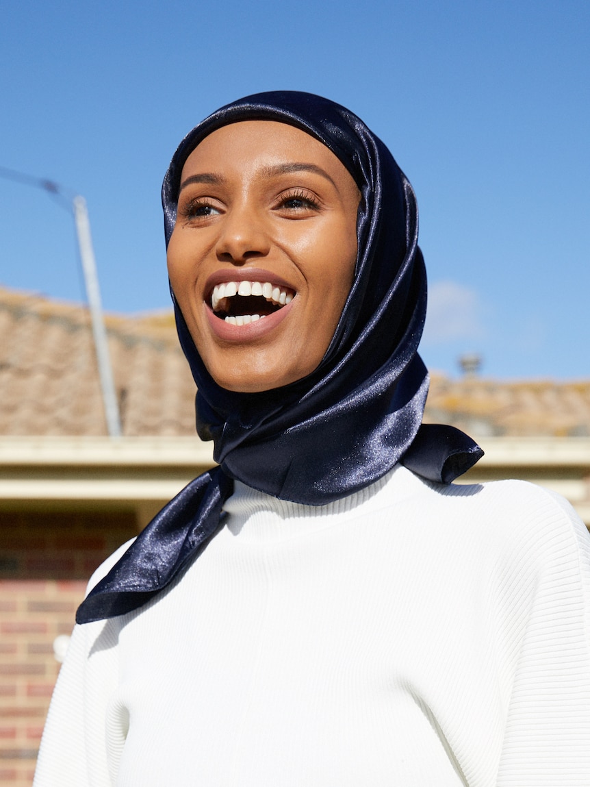 Sourire de Hanan Ibrahim