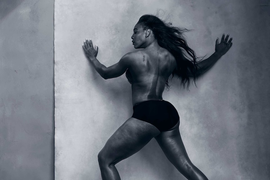 Serena Williams in Perelli photoshoot