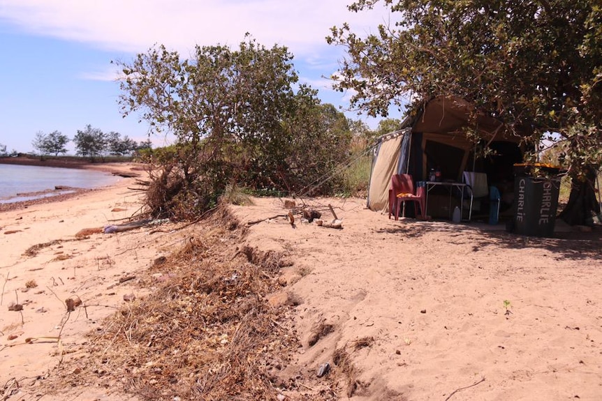 Beach camp at Nhulunbuy, NT