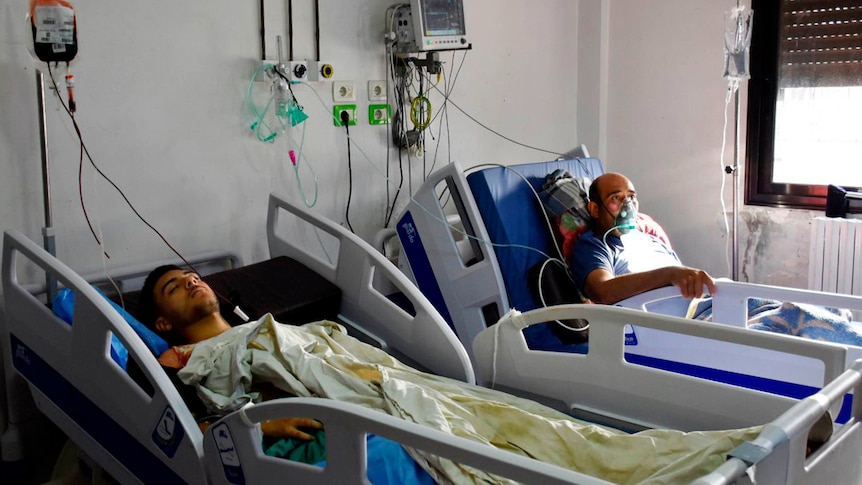 At least 100 killed in drone attack on Syrian military academy - ABC News