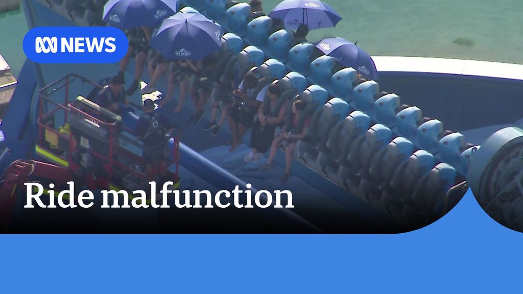Passengers suspended on a ride for hours during malfunction at SeaWorld ...