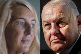 A composite image of profile photographs of Nicola Gobbo and Ron Iddles.